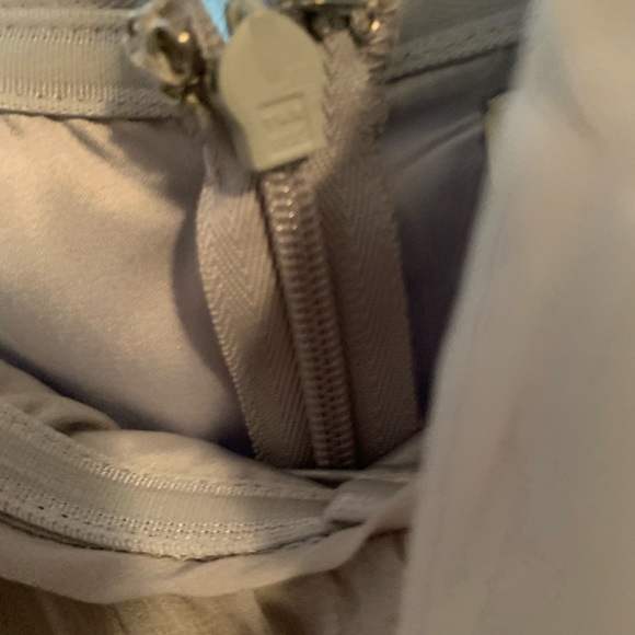 Anthropology BHLDN soft grey elegant  Chiffon dress NWT S 16 - Picture 11 of 16